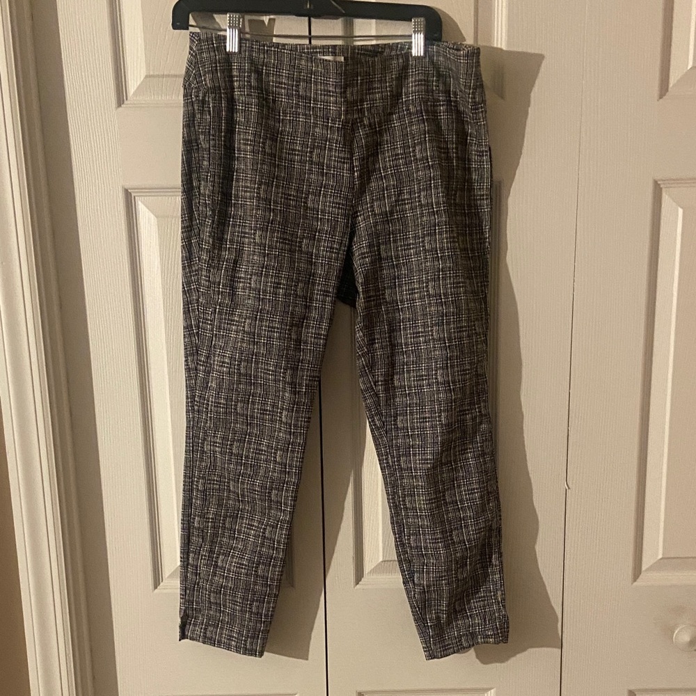 New York & Company Men's Gray Patterned Dress Pants